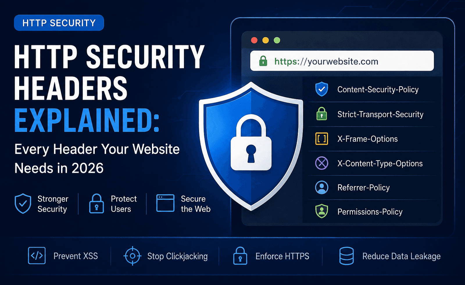 HTTP Security Headers Explained: Every Header Your Website Needs in 2026